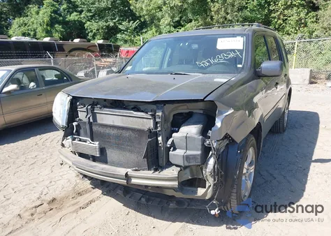 2013 Honda Pilot Ex-L из США, поврежденный, VIN 5FNYF4H57DB020570